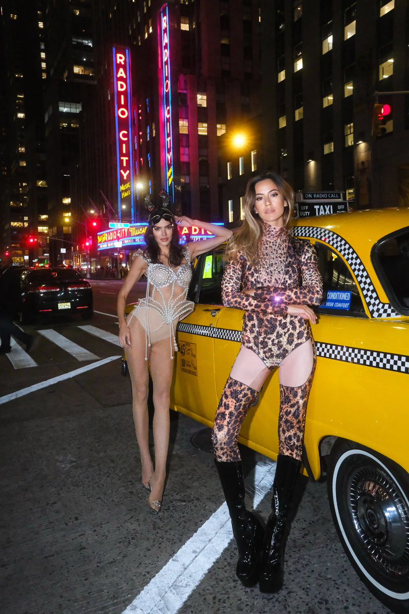 Walk on the Wild Side Leopard Catsuit