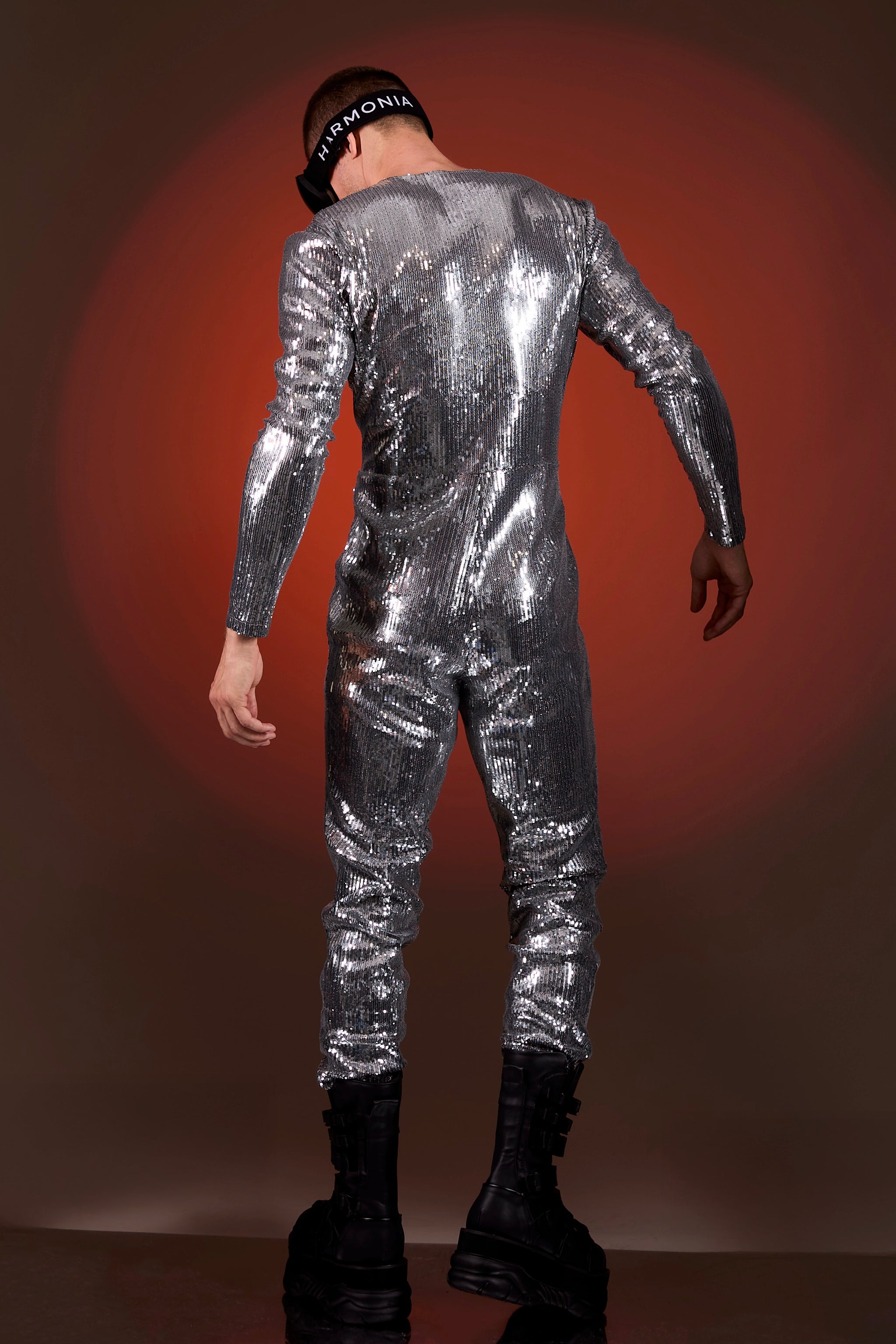 ミュージシャン FF EMBLEM JUMPSUIT Lemuria 008 Men's Sequined Catsuit by Dani Watanabe – HARMONIA NY