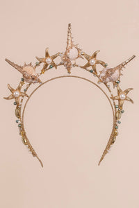 Luna Sirena Seashell Mermaid Crown