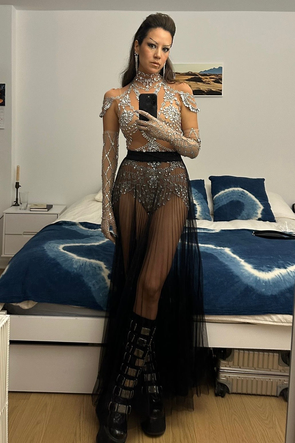 bodysuit with sheer dress Best Idea Black Cut to an A Celebrities Wearing Bodysuits Under Dresses