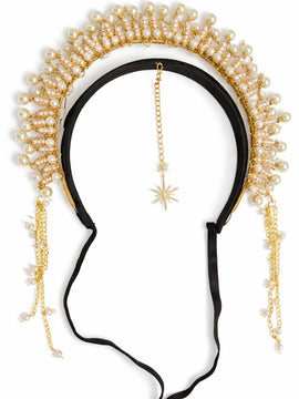 Pearls Gold Tiara