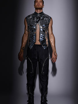 Boys Don’t Cry Mirrored Vest