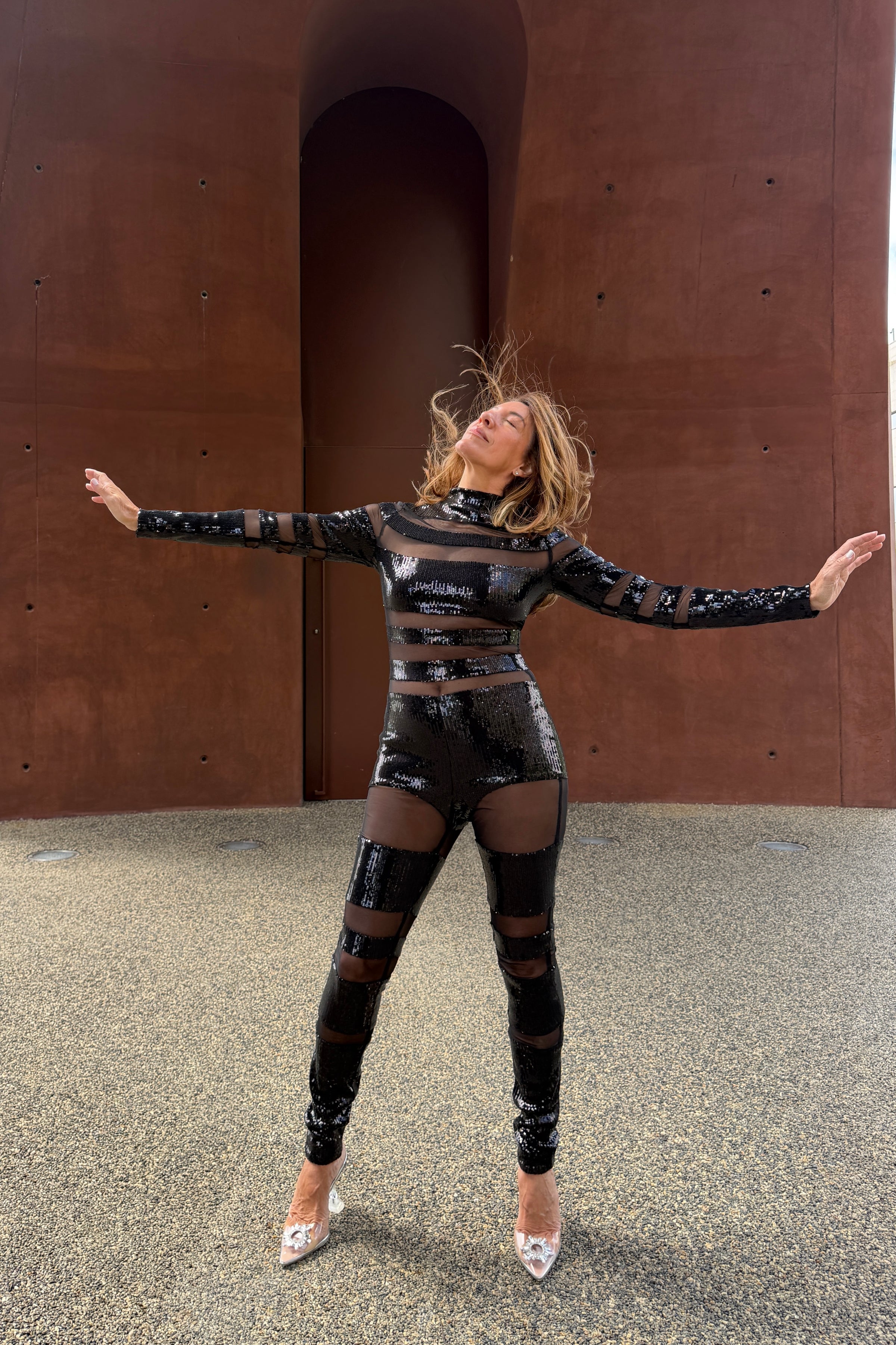 Venusian Black Catsuit By Dani Watanabe