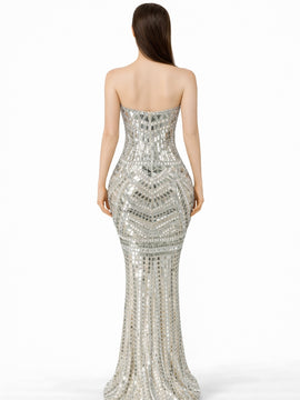 Quantum Leap Tube Mirrored Dress