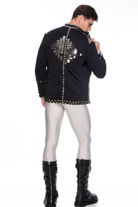 Rebel Yell  Black and Silver Lens Jacket