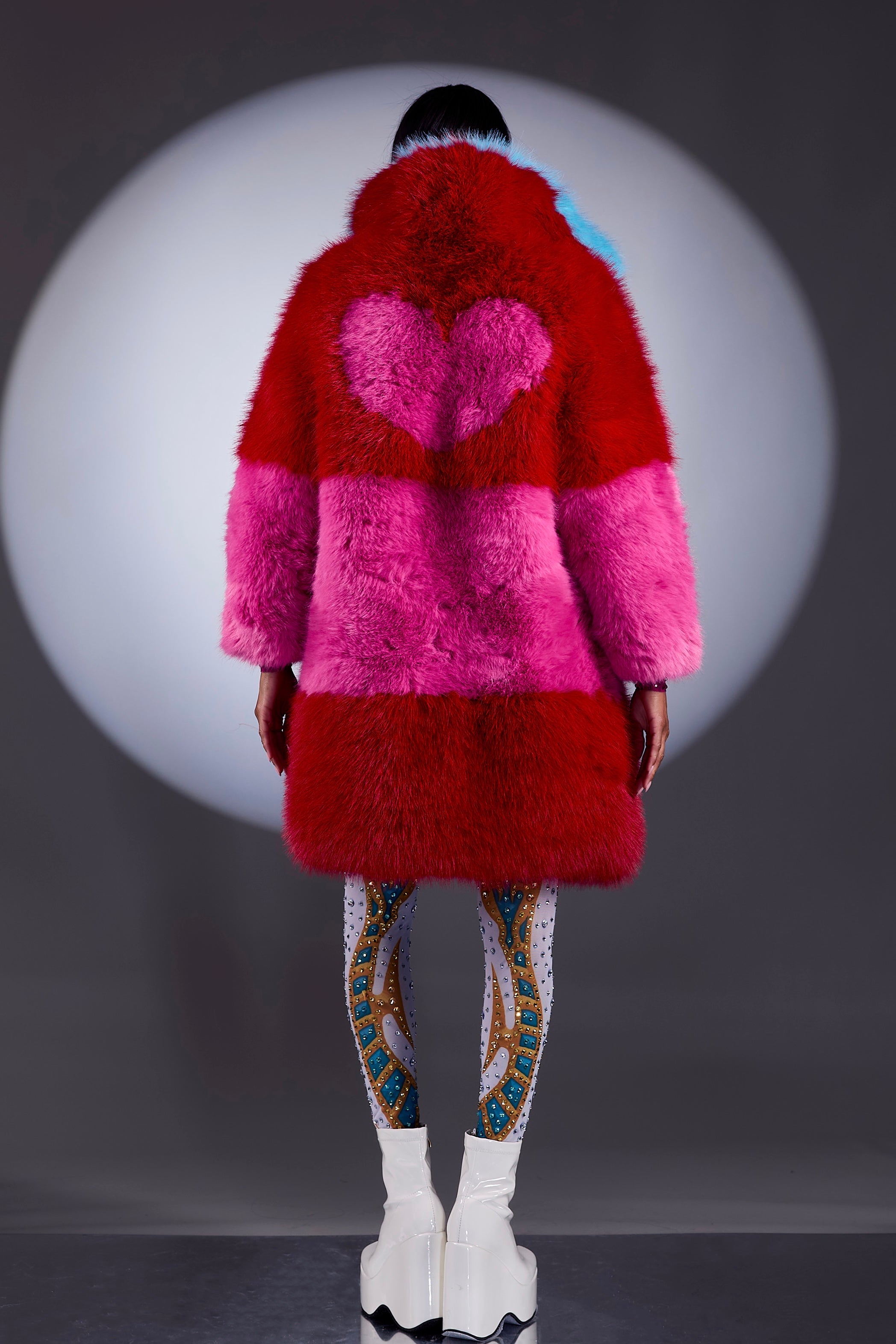 Heartbreaker Faux Fox Fur Coat by Dani Watanabe – HARMONIA NY