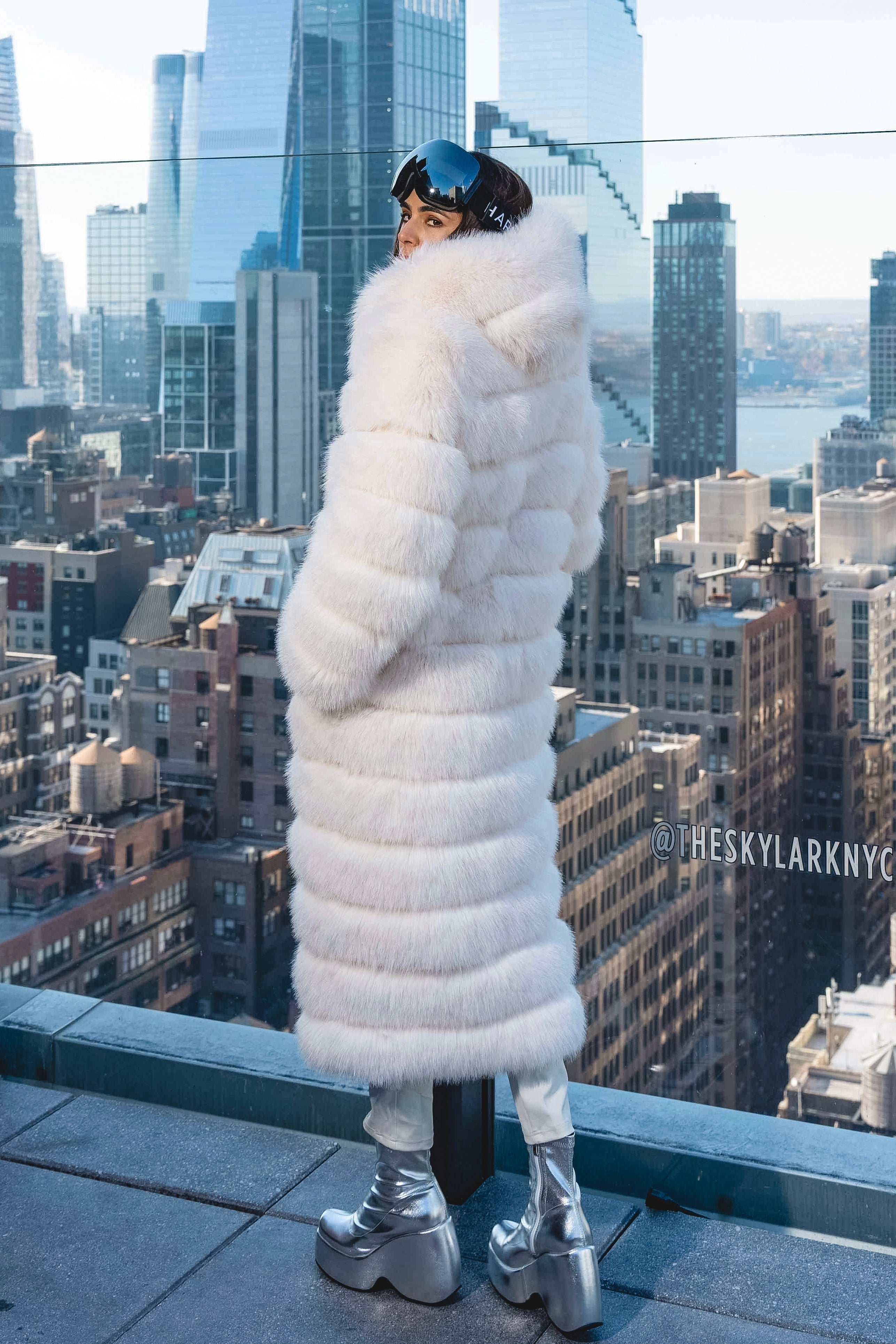 【新品未使用】na.e Reversible Fur Coat_White Reversible Fur Coat_White | Na.e