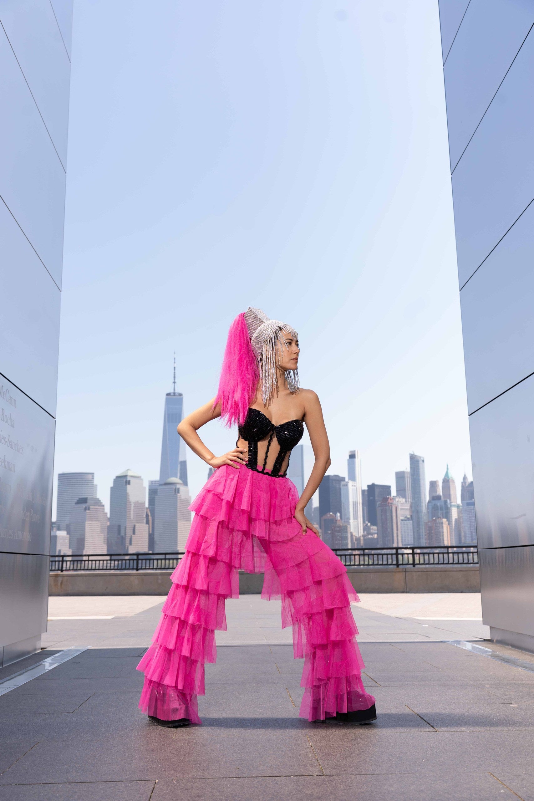Nairobi Pink Tulle Pants – HARMONIA NY