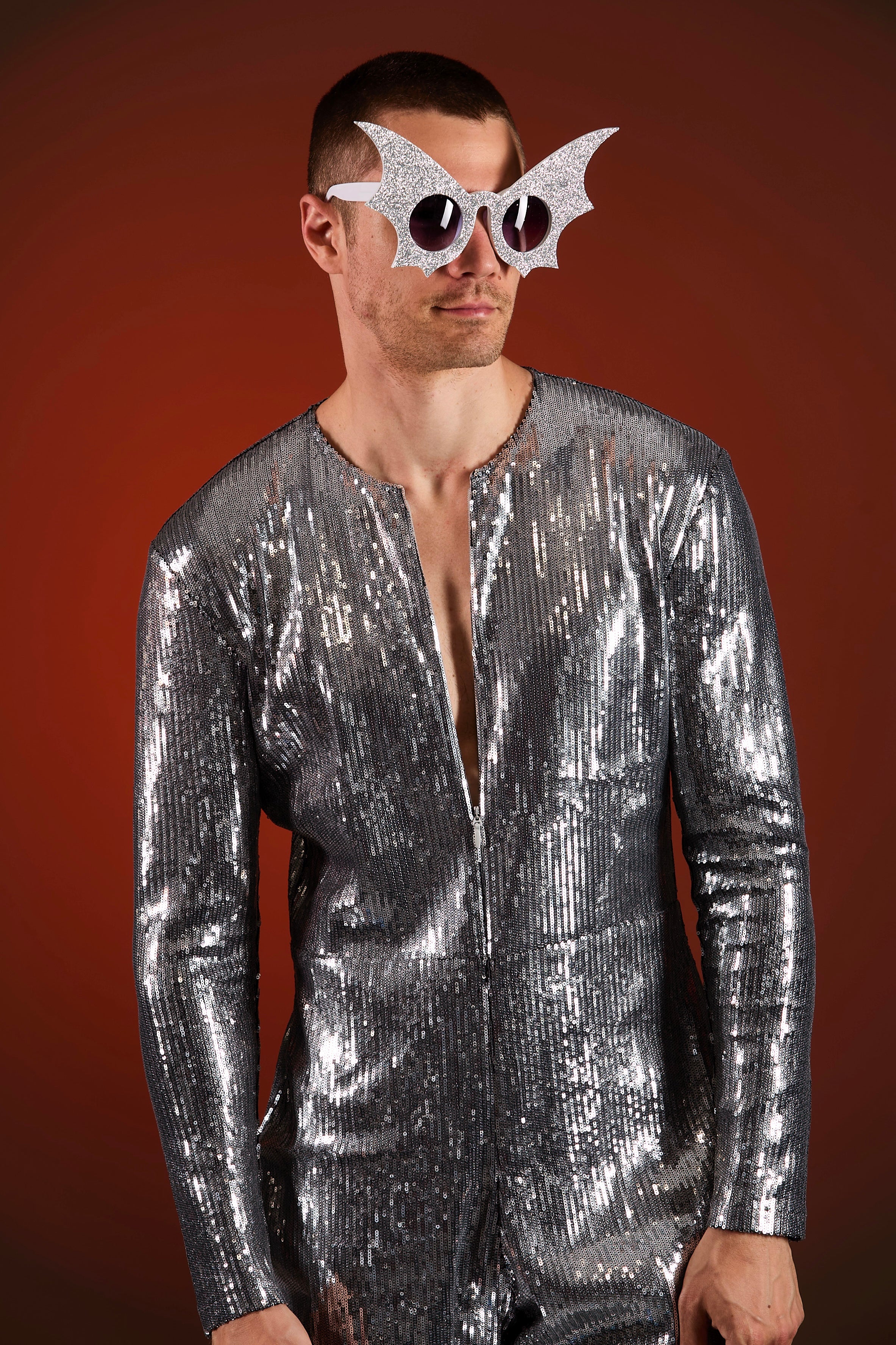 Lemuria 008 Men's Sequined Catsuit by Dani Watanabe – HARMONIA NY