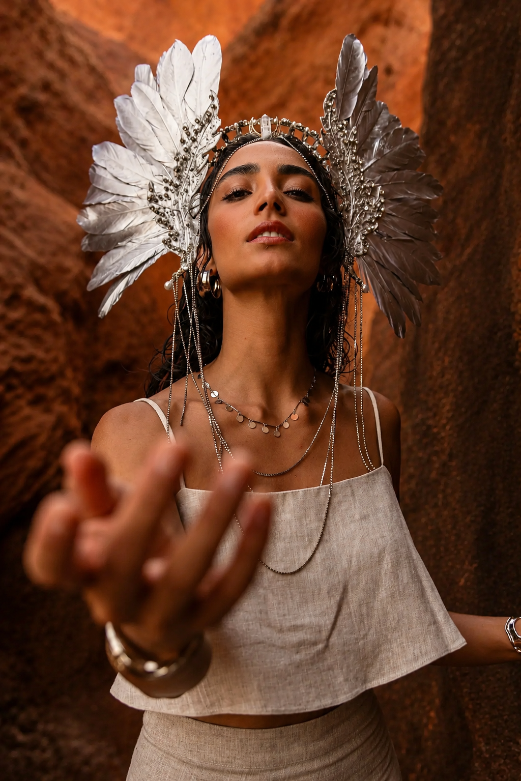 Moon Goddess Headpiece