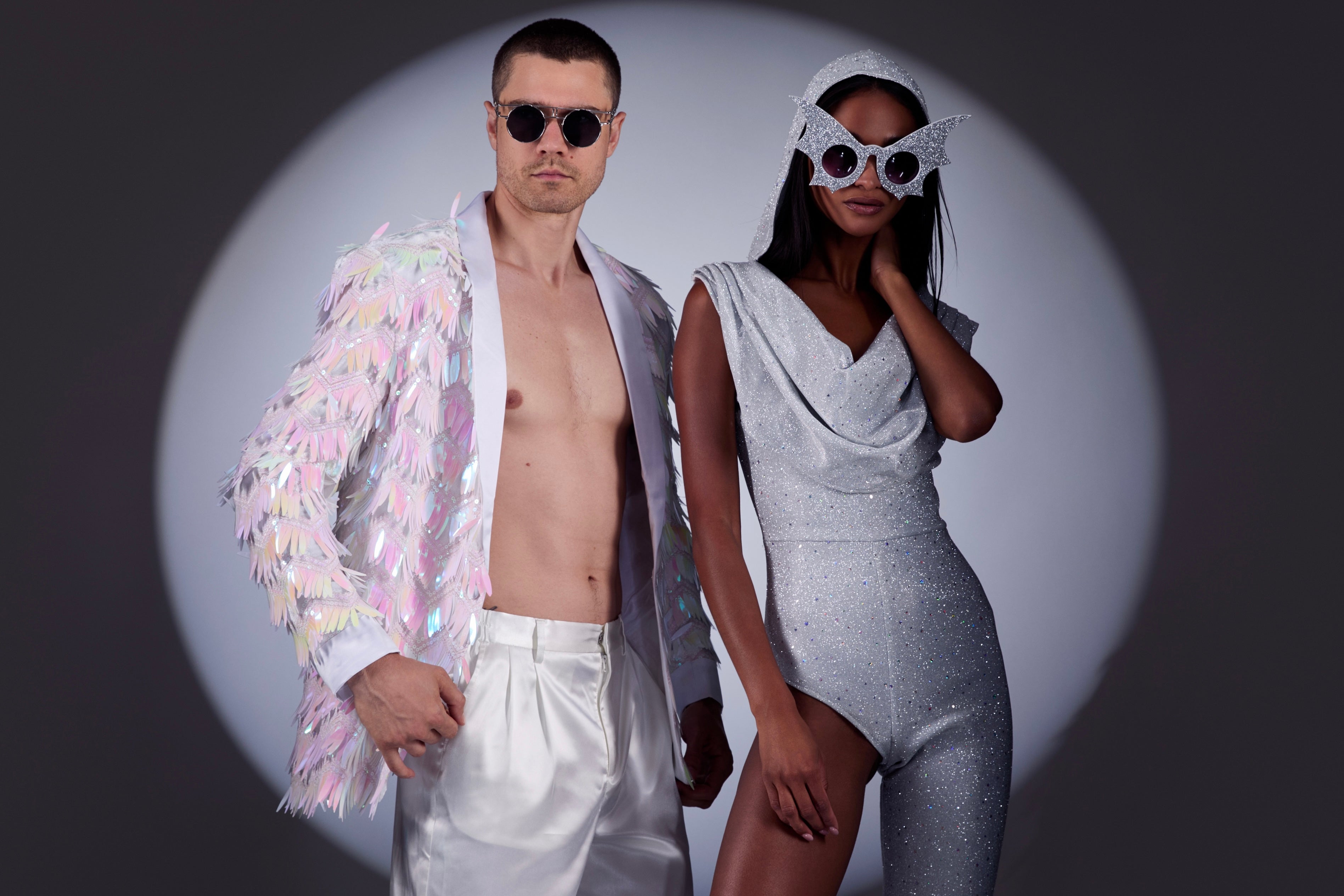 Spark One legged Hooded Catsuit by Dani Watanabe – HARMONIA NY