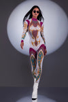 Alienation Clause Mesh Catsuit