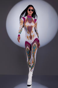 Alienation Clause Mesh Catsuit