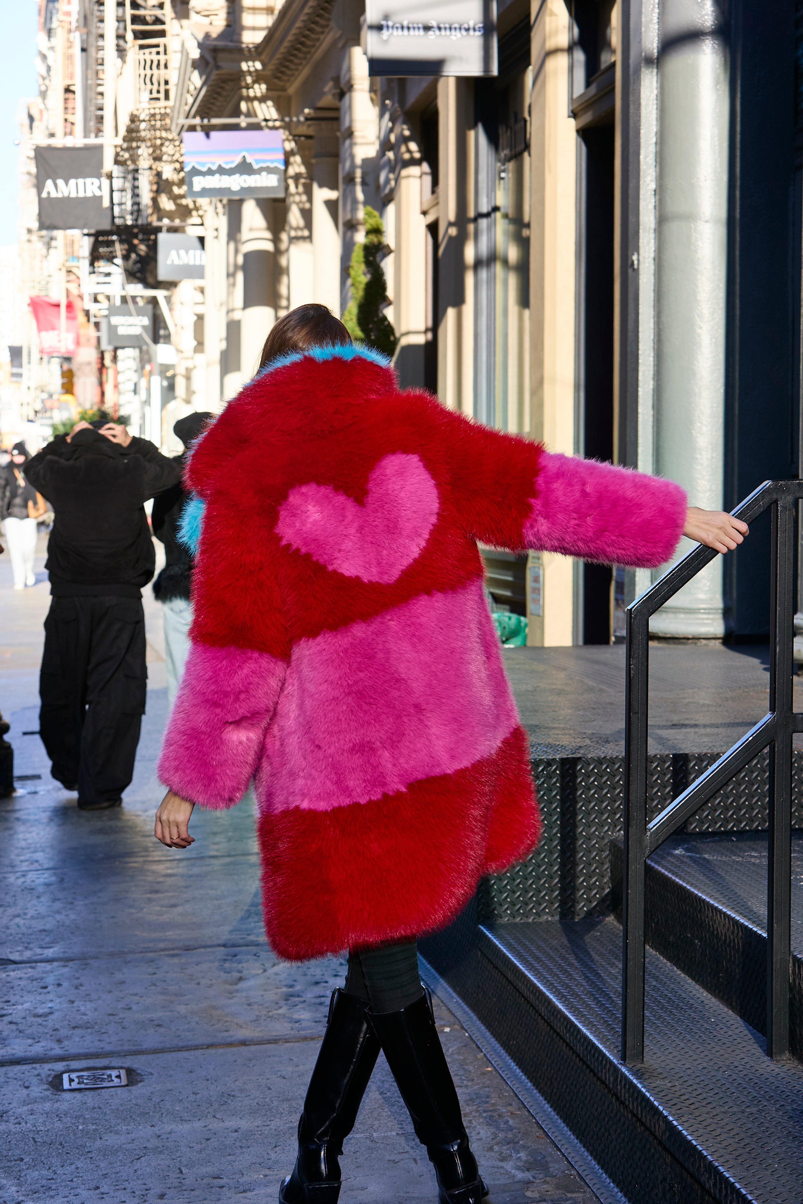 Heartbreaker Faux Fox Fur Coat by Dani Watanabe – HARMONIA NY