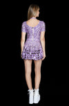 Purple Pisces Bodysuit Dress