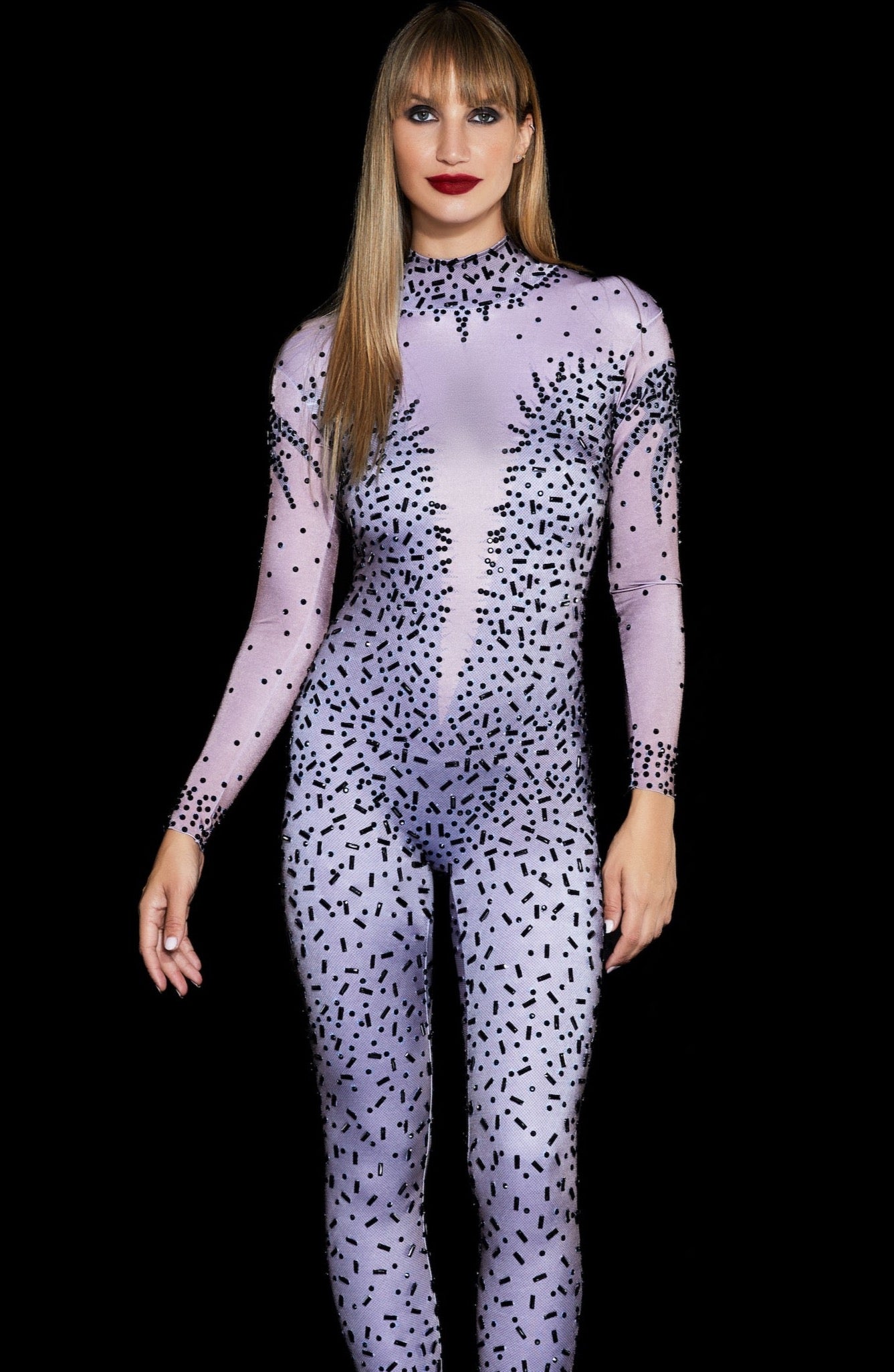 Meow Black and Nude Catsuit – HARMONIA NY