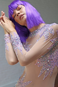 Purple Dust Woman Bodysuit