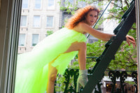 Lift me Up Hi-Lo  Neon Green Tulle Dress