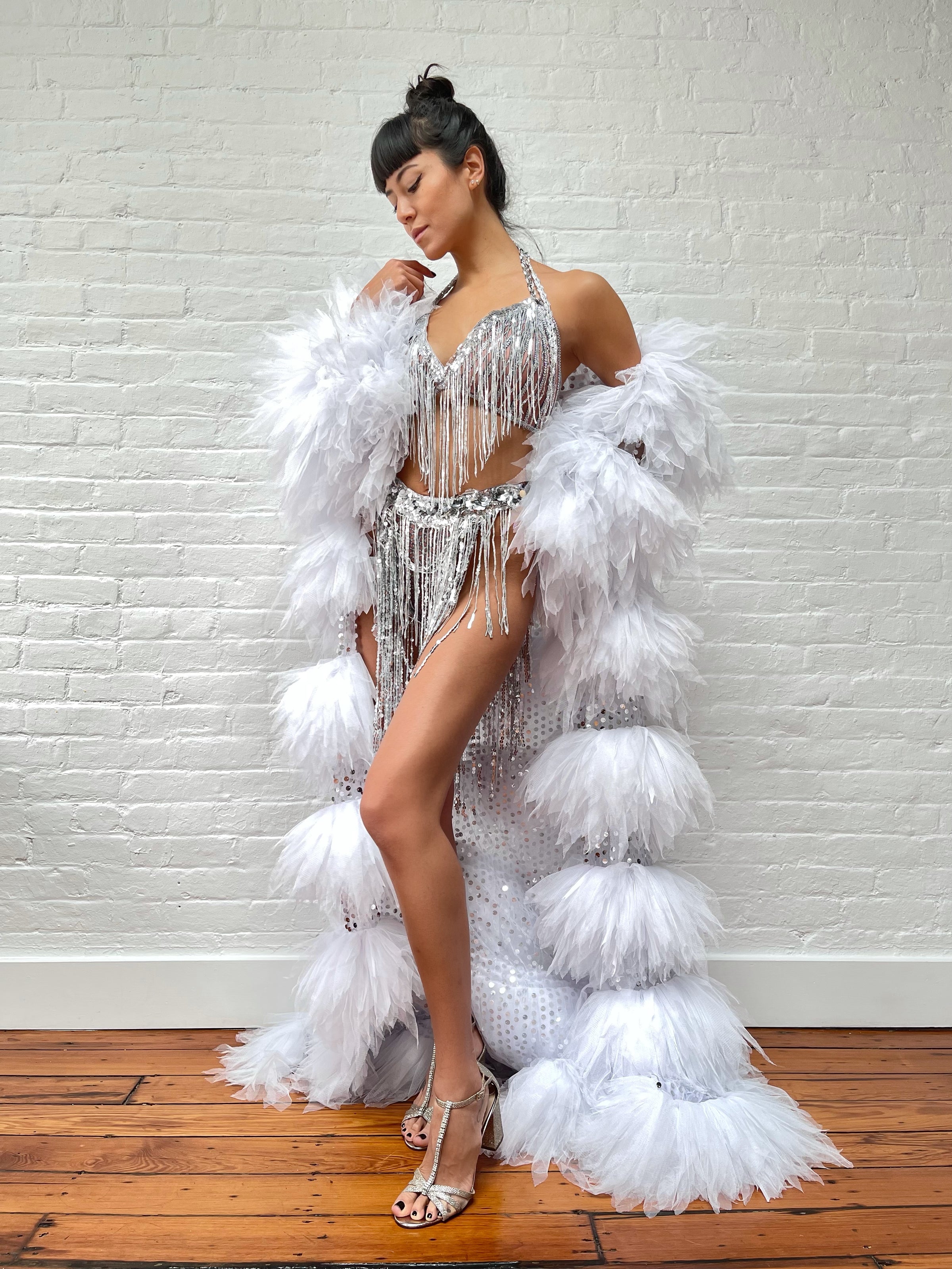 Divine Intervention Bikini And Long Cape Set HARMONIA NY Divine Intervention Bikini And Long Cape Set HARMONIA NY