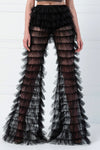Dare You Black  Tulle Pants