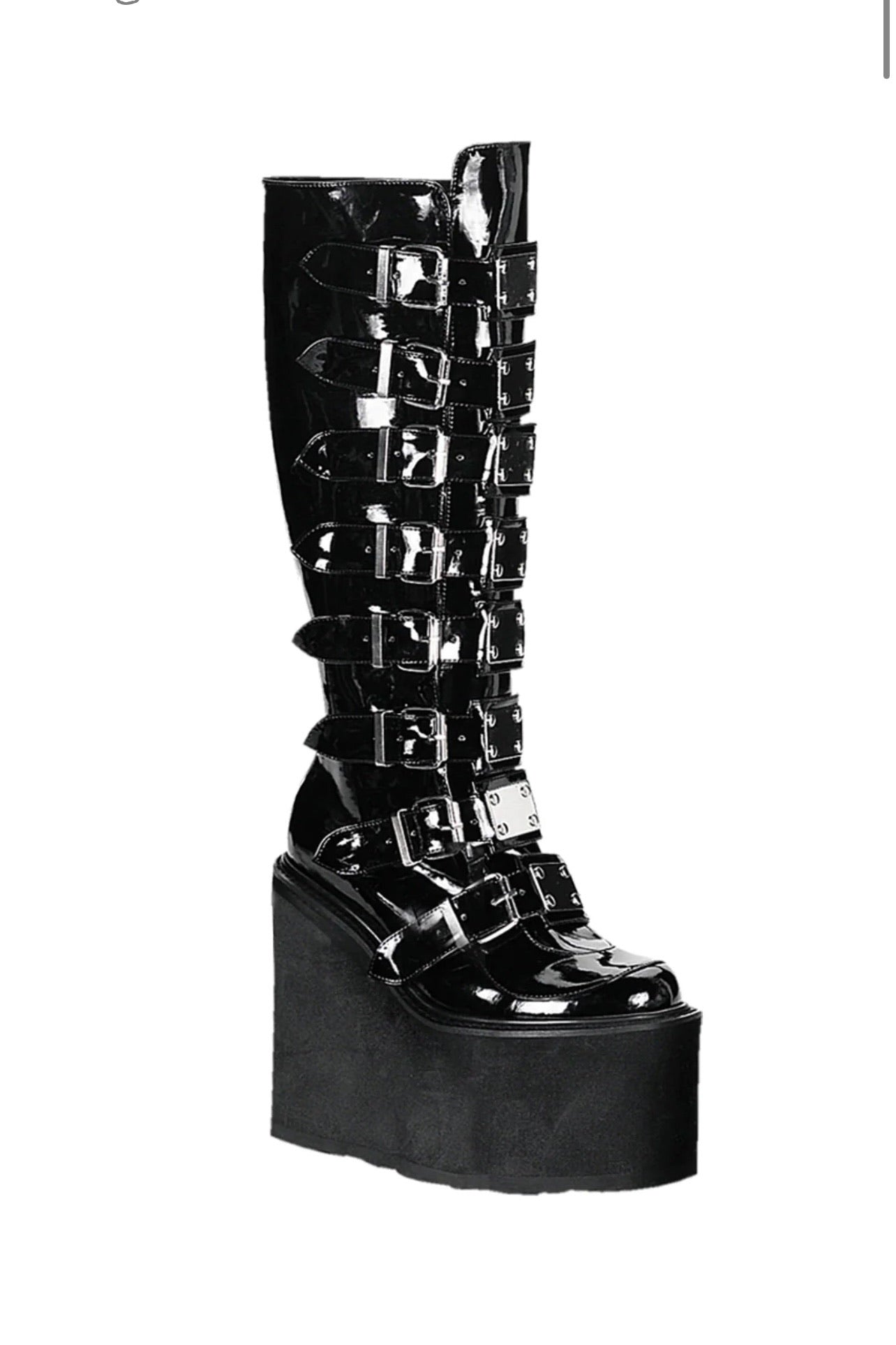 Sand Warrior Cyber Goth Platform Boots HARMONIA NY