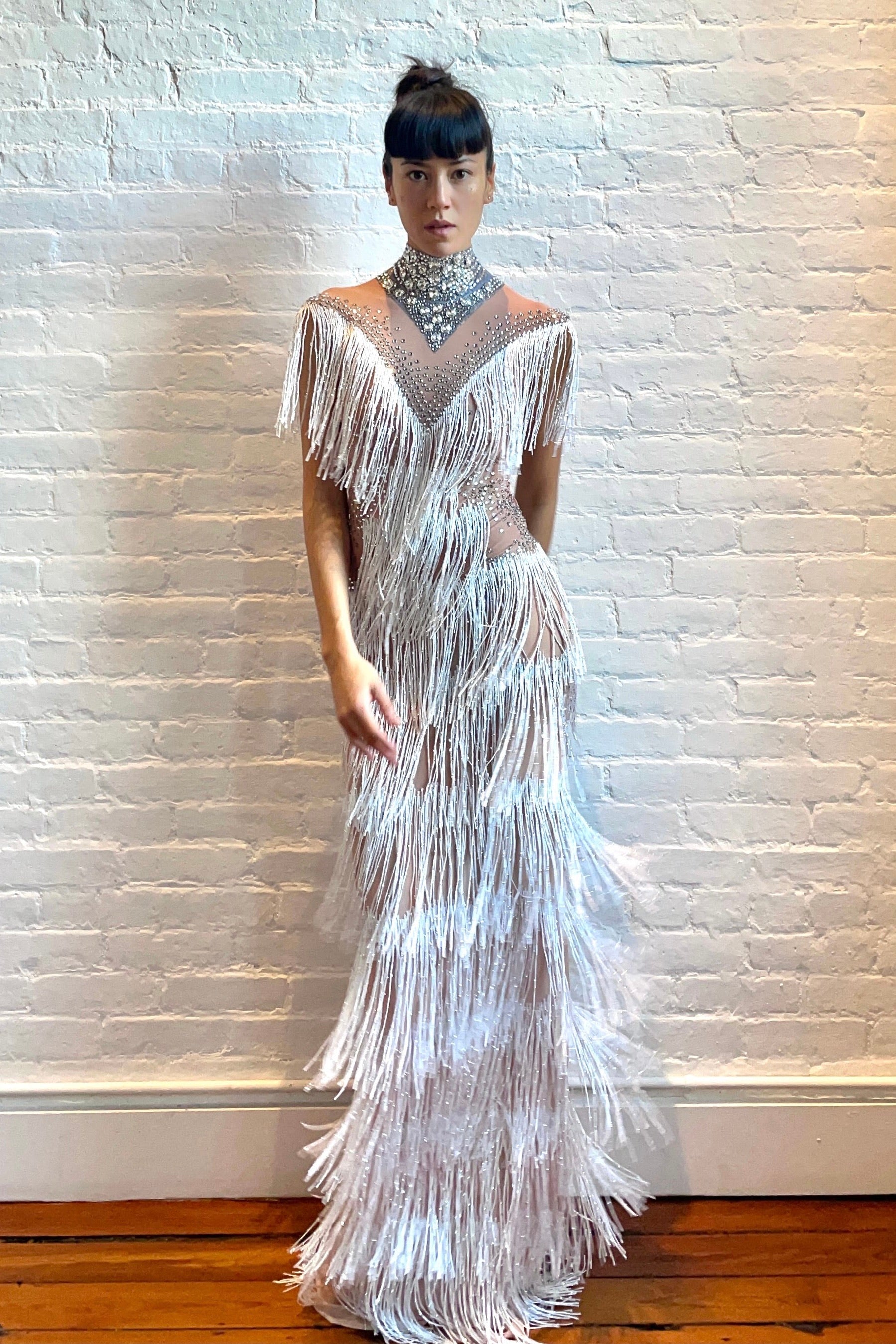 Fringe Gowns - Fringe Dance Gown for Performers | CHARISMATICO