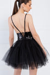Oxytocin Tulle Black Dress