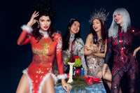 Holly Jolly Long Santa Sexy Dress