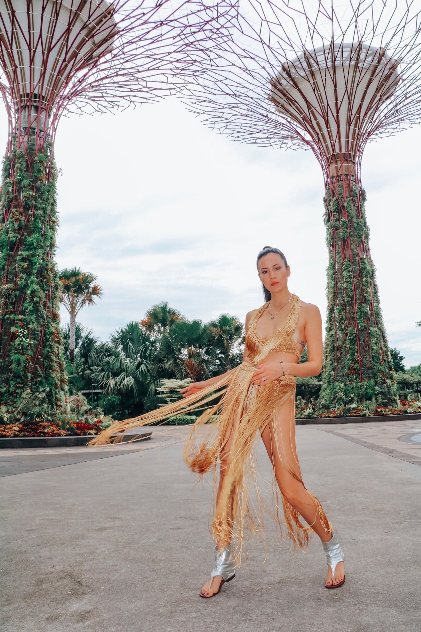 Biome Neteyam Handmade Crochet Dress HARMONIA NY Biome Neteyam Handmade Crochet Dress HARMONIA NY