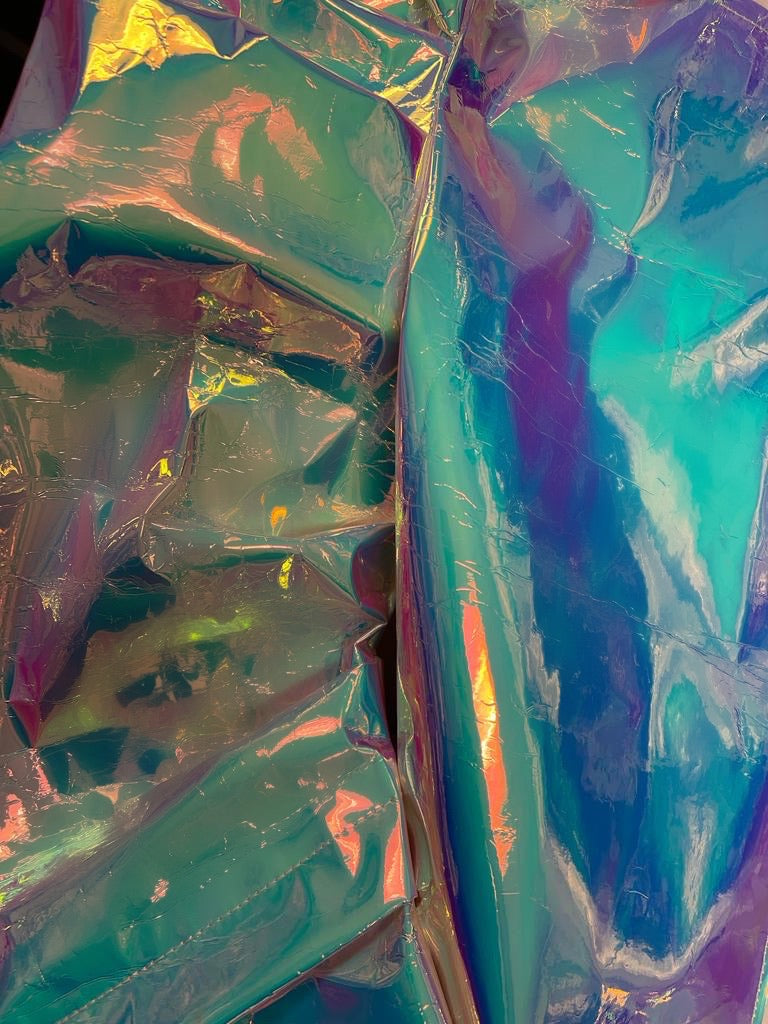 Kaleidoscopic Iridescent Coat