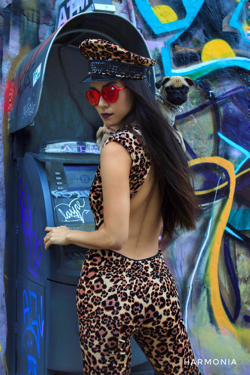 Ruby Rhod Leopard Catsuit HARMONIA NY Ruby Rhod Leopard Catsuit HARMONIA NY